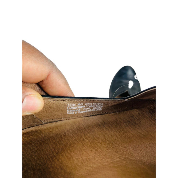 Dansko Womens Liliana‎ Leather Slip On Wedge Heels Loafer Shoes Black Size 40 - Picture 8 of 8